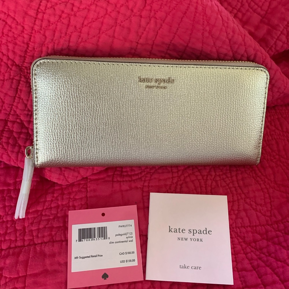 Kate Spade Continental Slim Wallet
